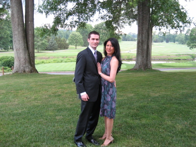 Binh and Sean at cousin Meg's wedding in New Jersey June 2007